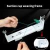 Bracelet Braiding Tool with Suction Base Jewelry Crafting Supplies for Stable Handcrafting and Knotting Wristbands