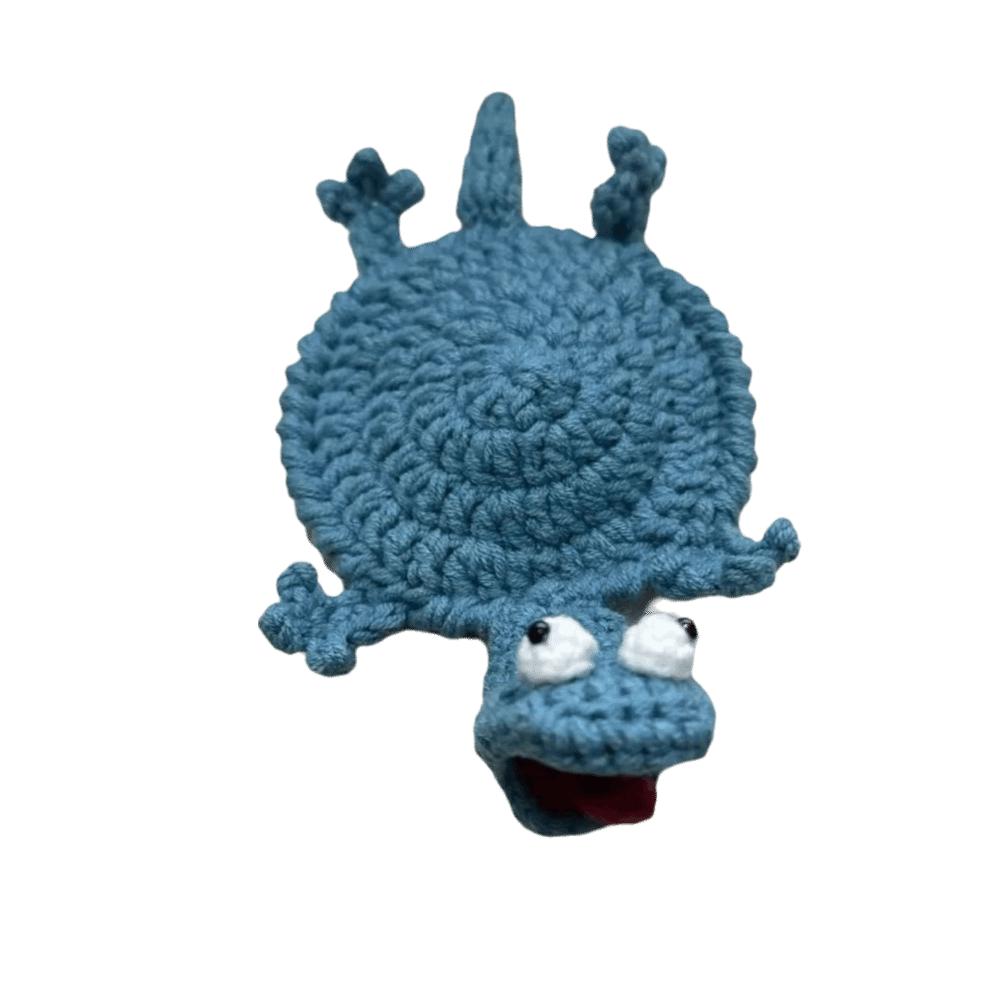 Handmade Crochet Craft Crochet Animal Coaster Heat Insulation Coffee Pad  Home Kitchen Table Decor