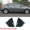 1 Pair Side Quarter Window Vent Louver Shutter Cover For Honda Civic 2012-2015