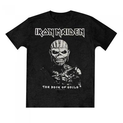 Iron Maiden Unisex Adult The Book Of Souls Contrast T-Shirt