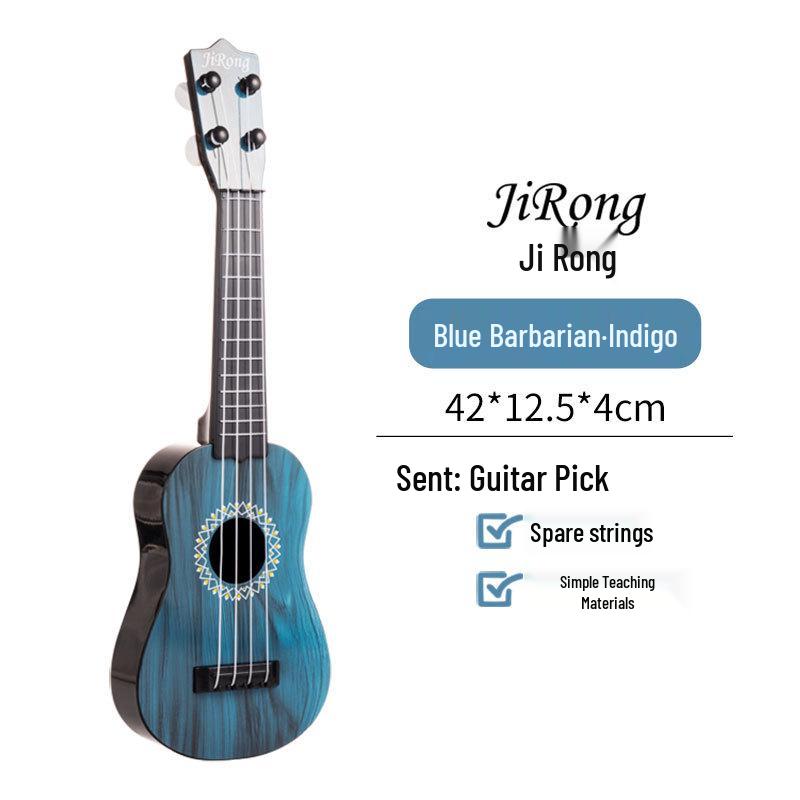 Beginner Ukulele for Students - Stylish, Cute Small Guitar with Monster Design, Ideal for Self-Study
