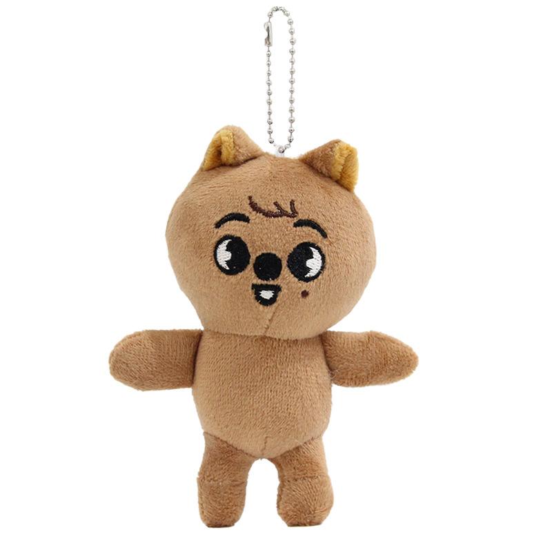 10CM Stray Kids Plush Toy Korean Celebrity Surrounding Doll Fan Collection Doll Children's Festival Gift