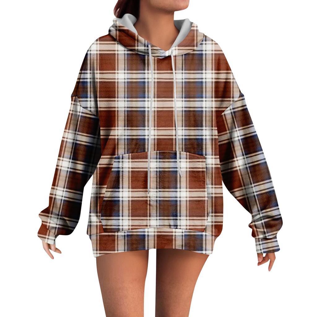 Hoodies For Women Oversized Winter Plush Cute Sweatshirts Pullover Trendy Fall Winter Clothes