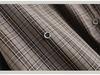 Women's Retro Plaid Color Block Button-Down Long Sleeve Shirt - 2025 Autumn/Winter Loose Fit Slimming Casual Top