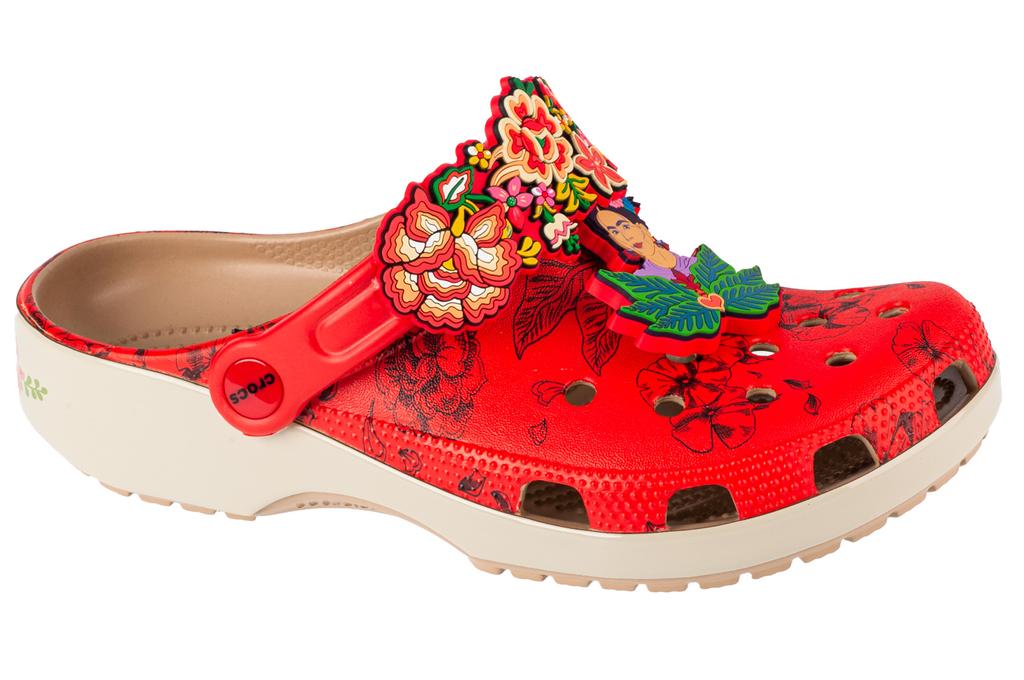 Classic Frida Kahlo Classic Clog, Womens red Slides