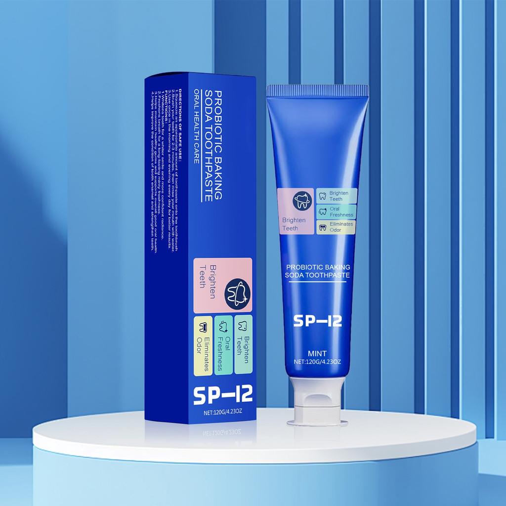 Probiotic Baking Toothpaste , Stain Remover Toothpaste To Prevent Tooth Decay And Freshen Breath ,120g