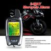 Motorcycle Anti-Theft Alarm System 2-Way LCD Alarm Wireless Remote Engine Starter Stop with Remote