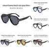 Big Frame Sunglasses With Pc Lenses For Stylish Travel And Events