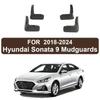 Mud For Hyundai Sonata i10  2008-2024 Accessories TPE Mudguards Original Design Fender Anti-Snow Anti-Sand Guard Protector