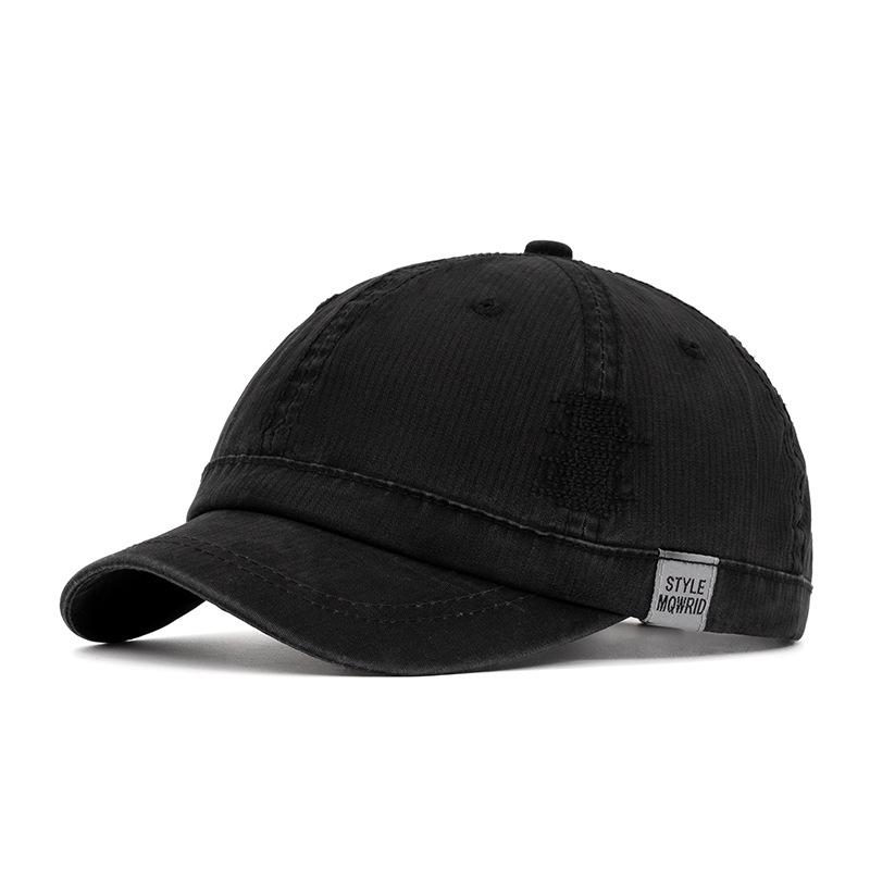 Short Brim Baseball Cap Summer Men Women Sunscreen Hat