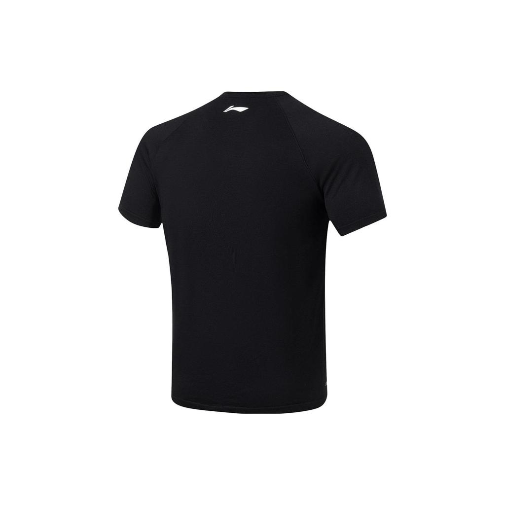 Li Ning Professional Basketball Collection T Shirt Men's Black ATST013-2
