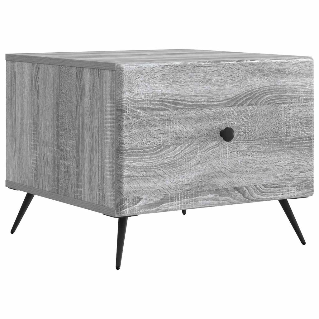 Coffee Table Grey Sonoma 49 x 50 x 40 cm Particleboard