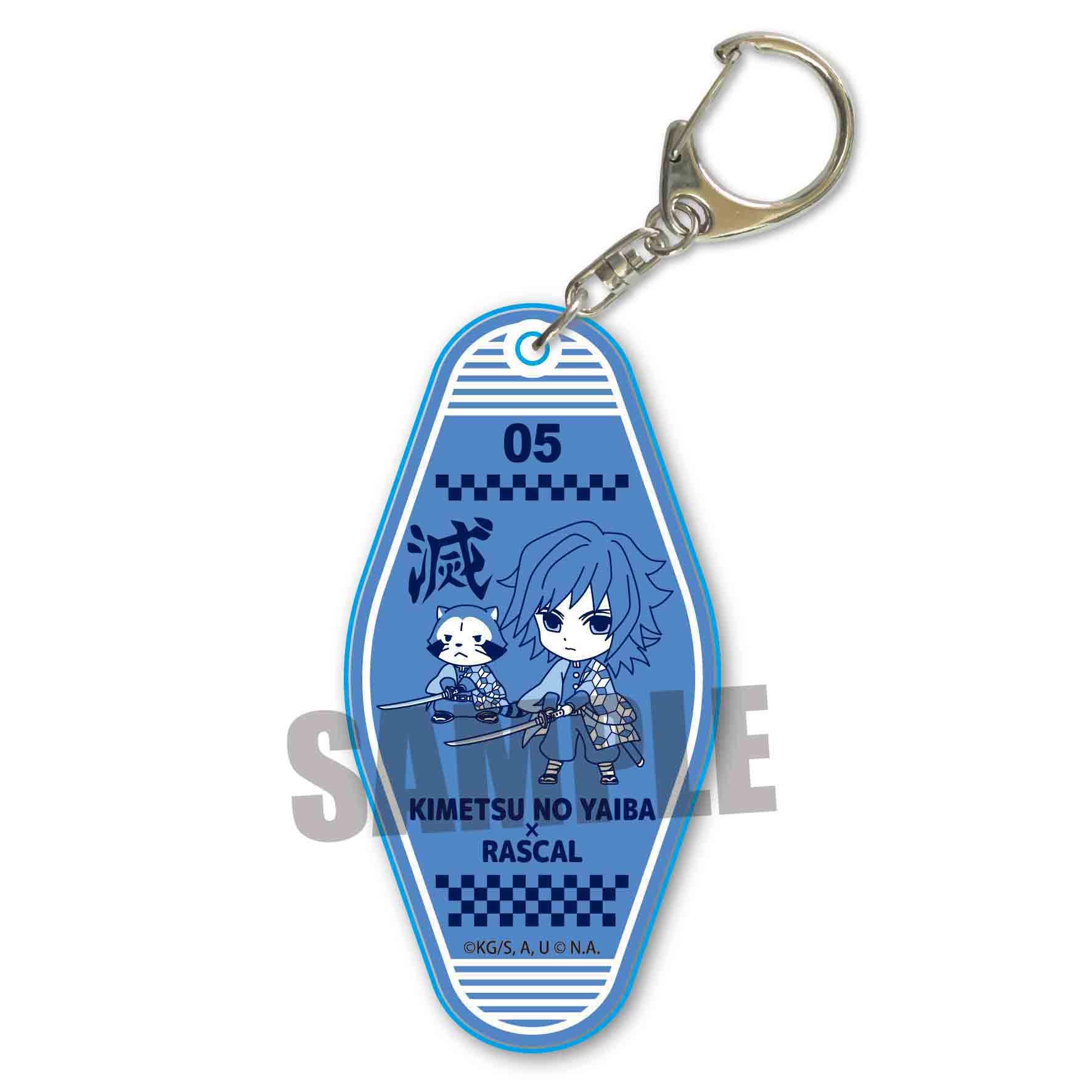 Demon Slayer x Rascal Tomioka Giyuu Motel Keychain