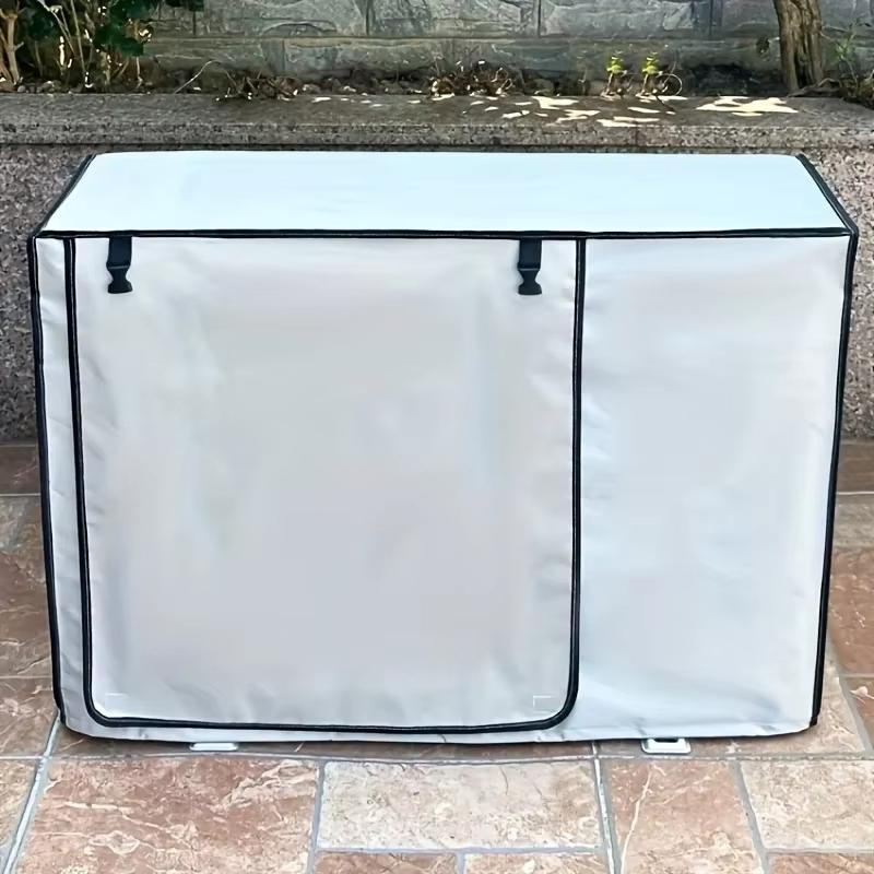 Durable Oxford Cloth Air Conditioner Outdoor Unit Cover Waterproof Sunproof Windproof Snowproof Protective Case for AC Outlet