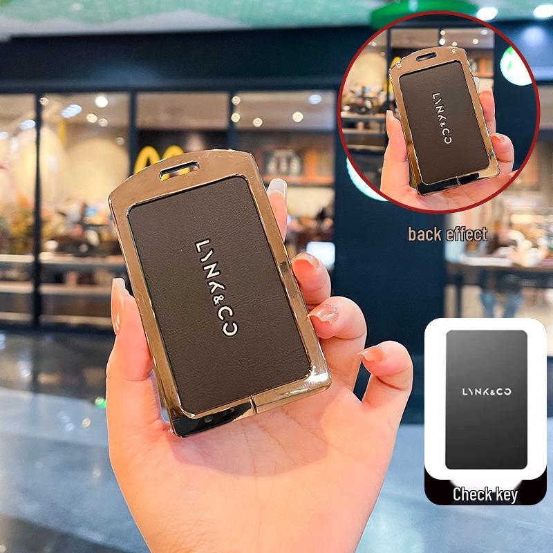 Lynk & Co 03 Key Case 2023 Premium Metal Shell Cover, Full Protection Car Accessory