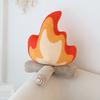 Fake Campfire Plushies Simulation Bonfire Plush Toy Soft Stuffed Funny Fake-Fire Camping Toy Cartoon Campfire Firewood Doll Floor Cushion Decorative