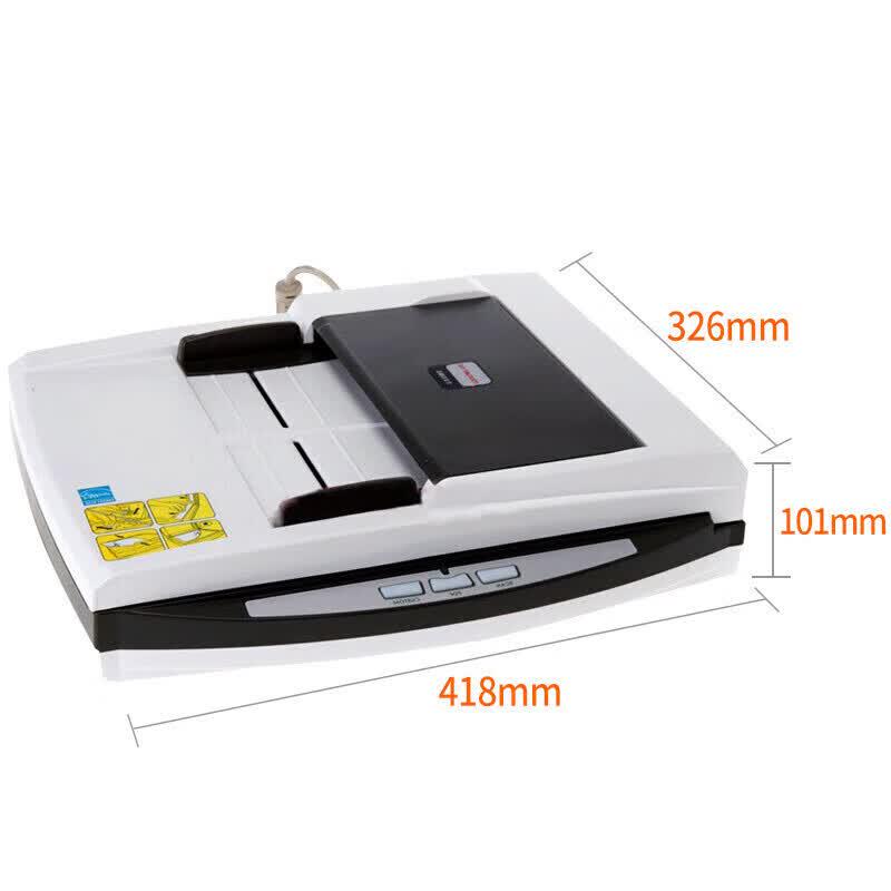 Founder Z71D A4 Color Duplex Flatbed & Feeder Scanner CN plug (adapter included)