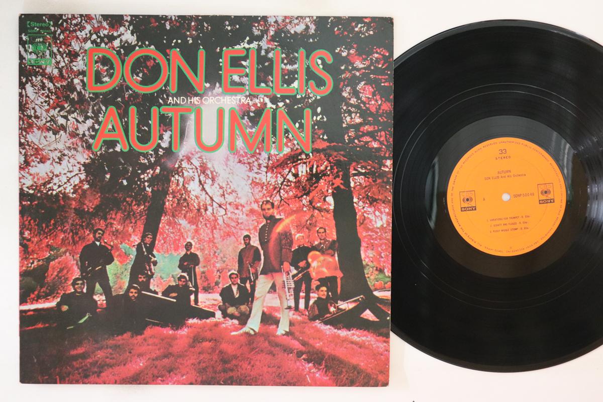 

LP Пластинка ДОН ЭЛЛИС - Осень SONP50048 COLUMBIA 1970 Япония Джаз Б/У