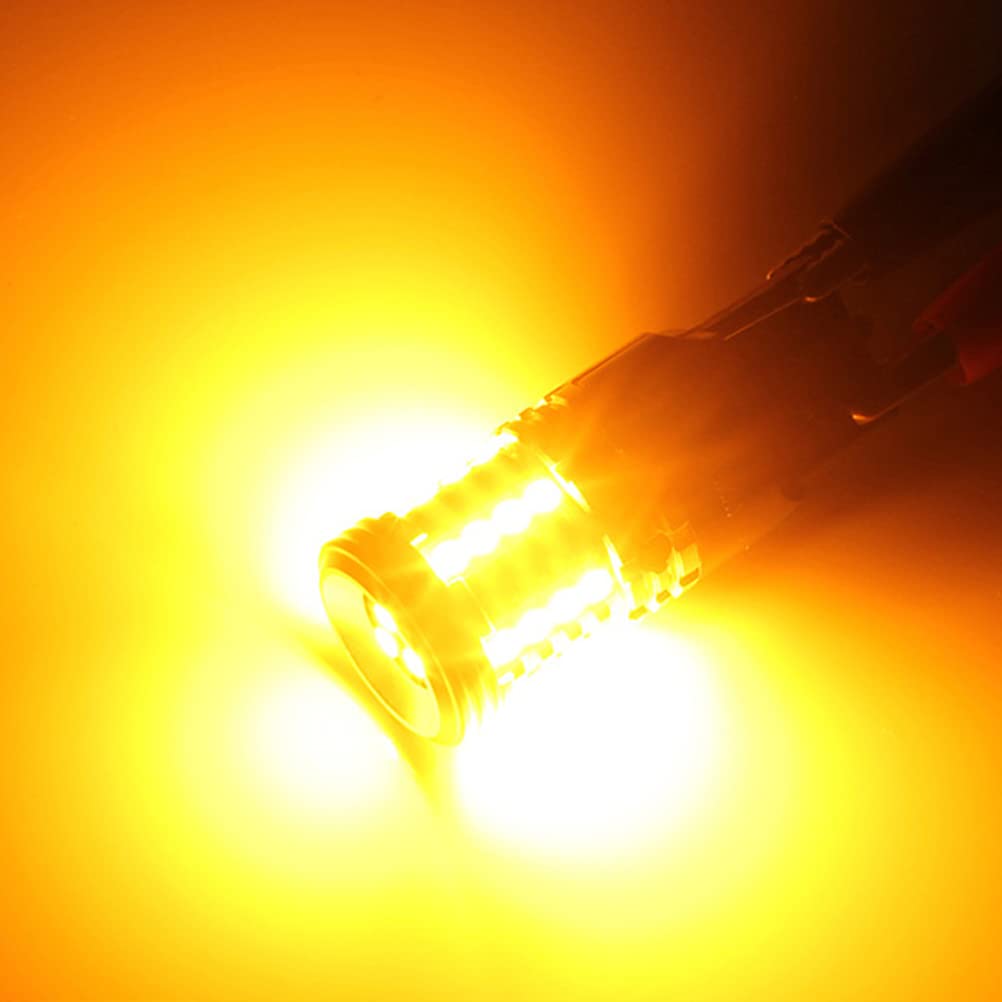 Prius 50 Series Late Model Exclusive LED Turn Signal with Resistor 2 Set Amazing 2000LM Vehicle Inspection Compliant Amber PRIUS Toyota Compatible