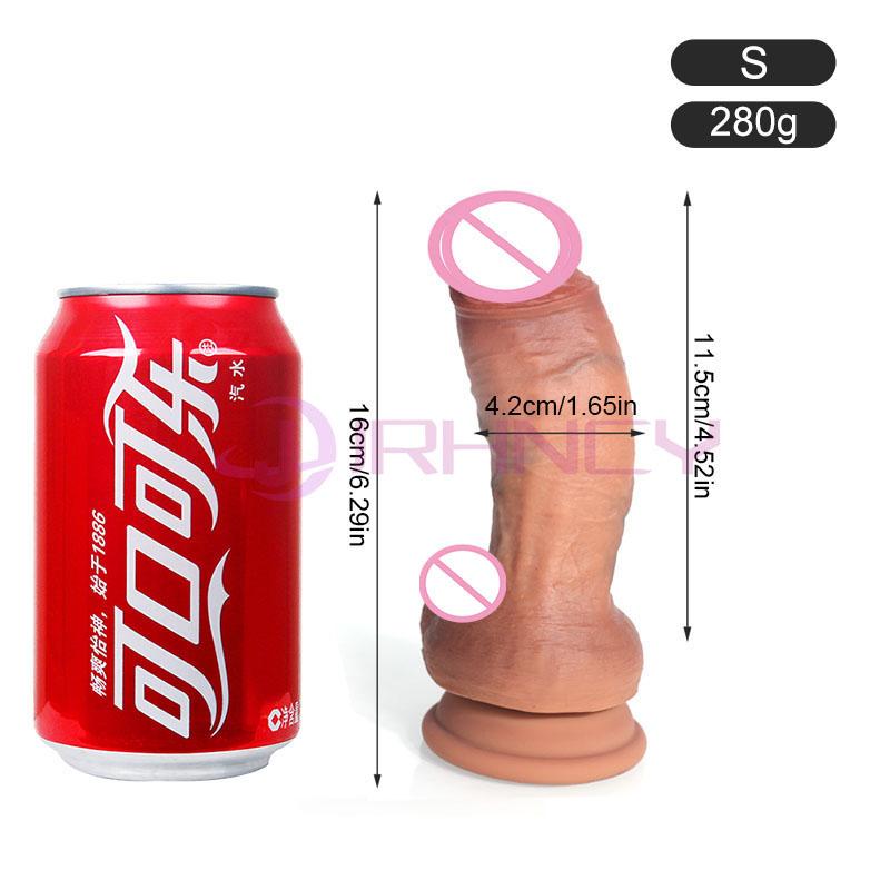 Super Realistic Dildo For Women Huge Silicone Penis Female Masturbation Fake Dildo with Suction Cup Adult Sex Games No Vibrator