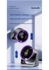USB Rechargeable Quiet Wall-Mounted Fan with Timer - Small, 100-Speed for Desktop, Office, or Students
