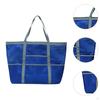 Beach Tote Foldable Mesh Bag for Women Men Vacation Essentials Travel