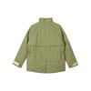 Nike Color Block Stand Collar Multi Pocket Zipper Brand Logo Embroidered Jacket Women Jacket Outdoor-Green DQ6851-334