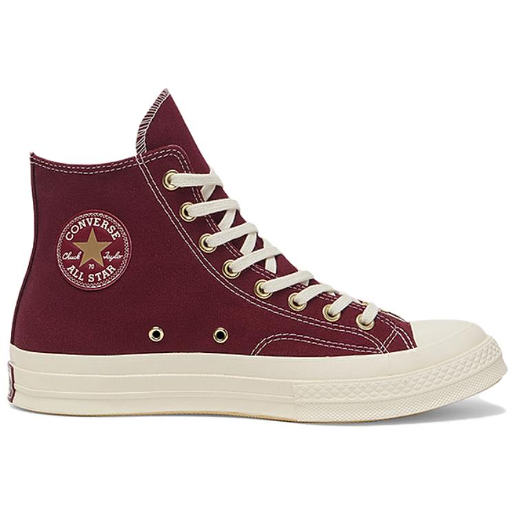Converse Chuck Taylor Comfortable Fashion High-Top Canvas Shoes Unisex Sneakers Red A12463C