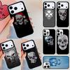 DIAMOND SKULL Phone Case For Apple iPhone 17 Air 16E 15 14 Plus 13 12 11 Pro Max Mini Funda Cover