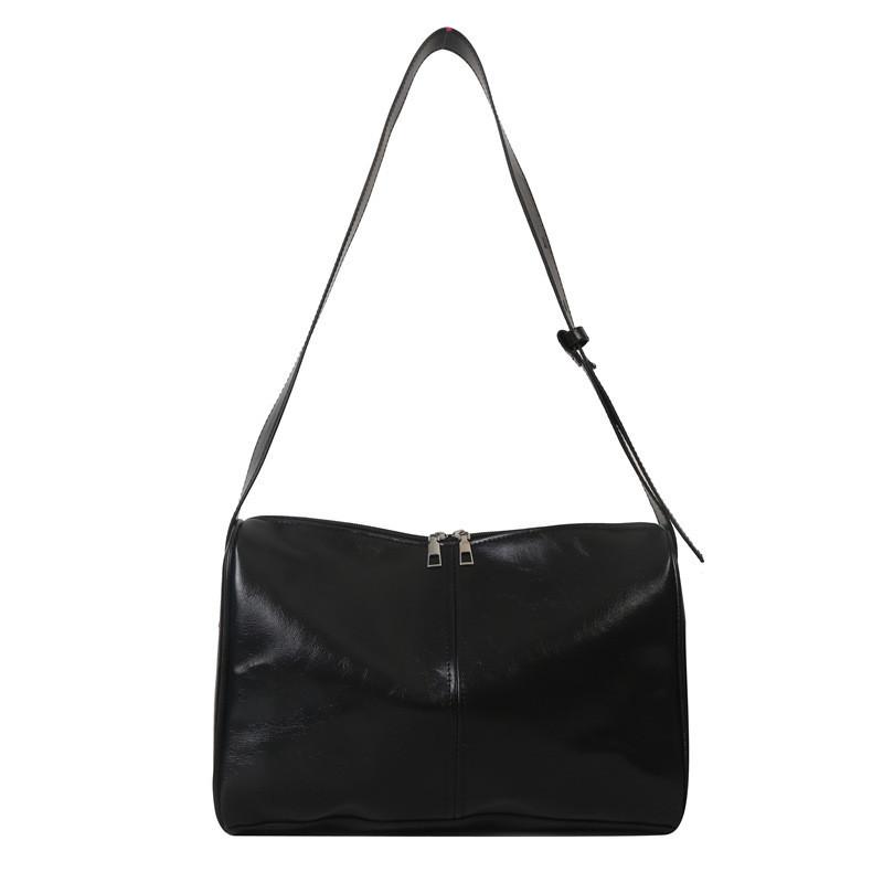 Stylish And Trendy Shoulder Bag For Women 2023 Winter Fashion чёрный