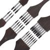 Multi Tooth Pattern Art Brush Creating Blend Texture Effects for Watercolor Acrylic Painting Projects and Techniques
