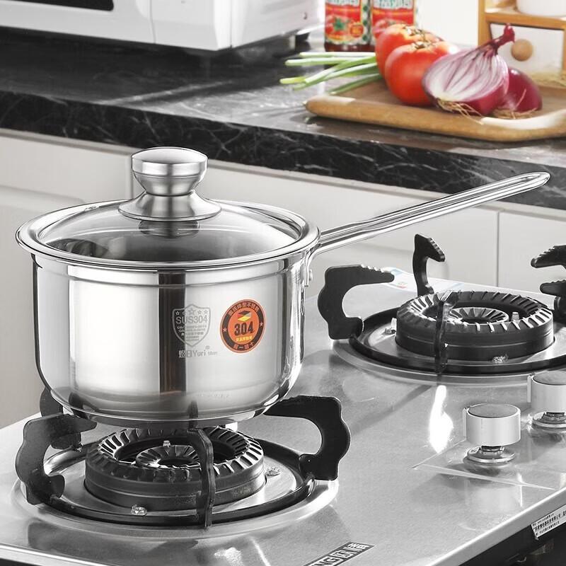 Shangheng 18cm Stainless Steel Saucepan