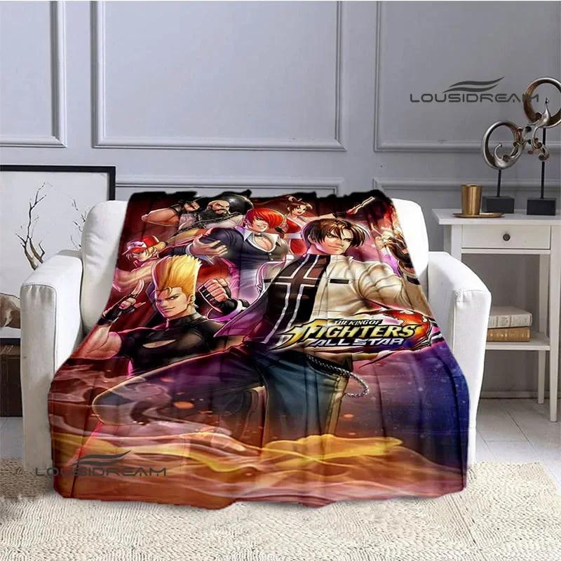 3D KOF game Cartoon blanket Warm Flannel blankets Soft and comfortable blanket Home Travel Blankets bed linings Birthday Gift