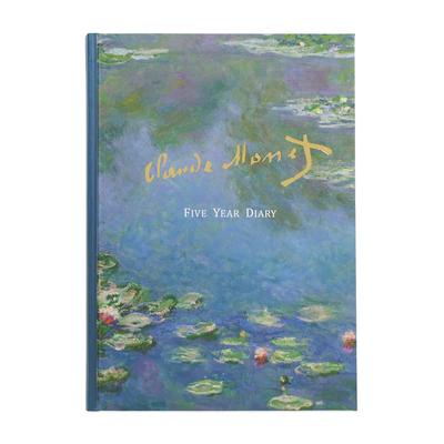 DearCars Claude No Can Start Made In Hardcover 5-Year Diary, Monet, Personalization, 6101-G02-010, Stylish, Cute, Anytime, Japan, Date, Childcare,