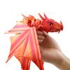 3D Printed Articulated Dragon with Wings Fidget Dragon Toy with Flexible Jaw Winged Dragon Desktop Pet for Home Office Decor Stress Relief