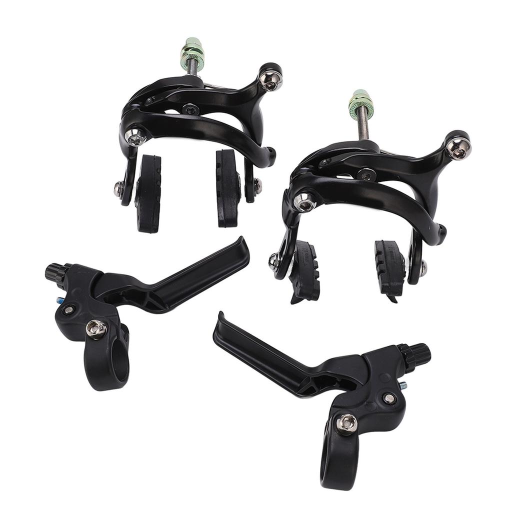 ZTTO Zestaw Hamulców Rowerowych Stop Aluminium Rowerowy Zacisk Hamulcowy Dźwignia Hamulcowa Zestaw do Roweru Składanego Brompton