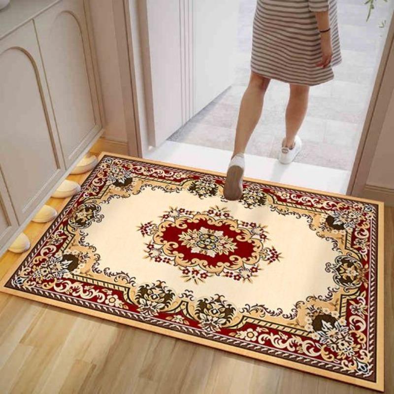 European Style Carpet Floor Mat Wear Resistant Bedroom Entrance French Floor Mat