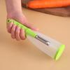 Stainless Steel Peeler with Built in Storage, Vegetable Fruit Cutter, Portable Potato Peeler with Collector, Kitchen Tool
