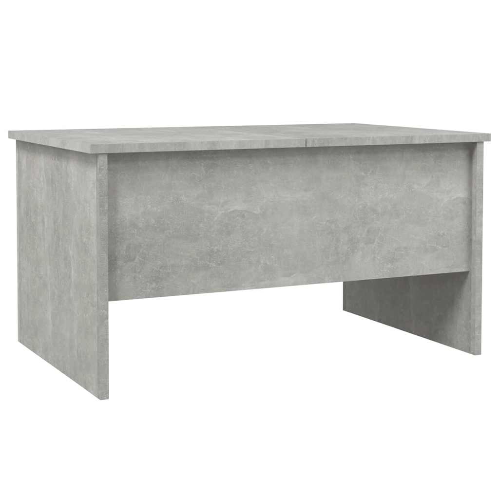 Vidaxl Couchtisch, Beton Grau, 80X50X42,5 Cm