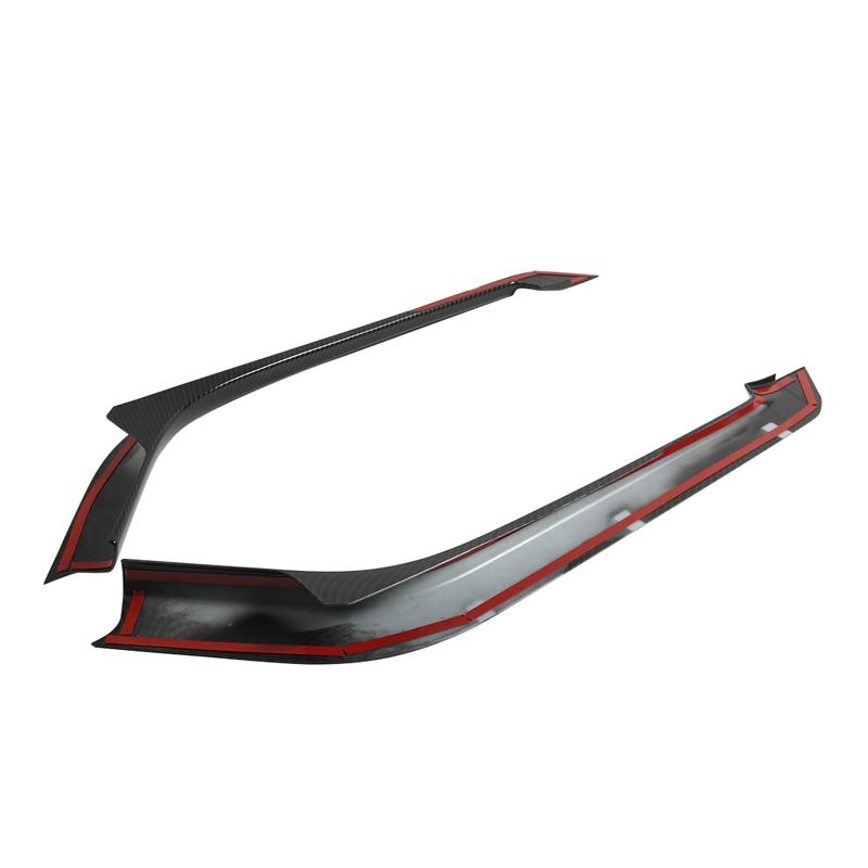 For Land Rover Range Rover Sport 2014-2026 ABS Carbon fiber/Matte Black Center Control Side Trim Strip Sticker Car Accessories