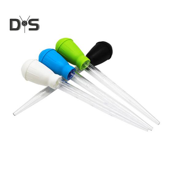 4Pcs 30ml Fish Tank Cleaning Waste Remover Manual Aquarium Water Changing Dropper Pipette Multi-functional Oil Suction Tube for Turkey Basters