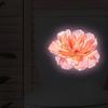 Glowing Peach Blossom Toilet Sticker Self-Adhesive Removable Wall Sticker For Bedroom/Fridge/Toilet Home Aesthetics