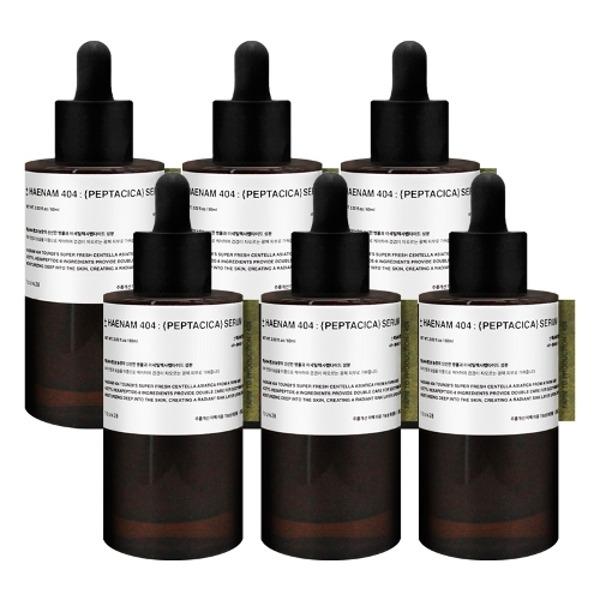 TOUN28 Haenam 404 Peptacica Serum 60mlX6 / Pesticide-Free Haenam Bottle Grass_23150835_673596
