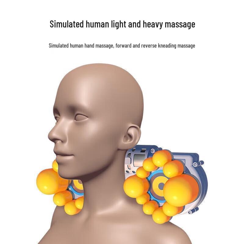 AUX Multi-functional Neck Massager Pillow