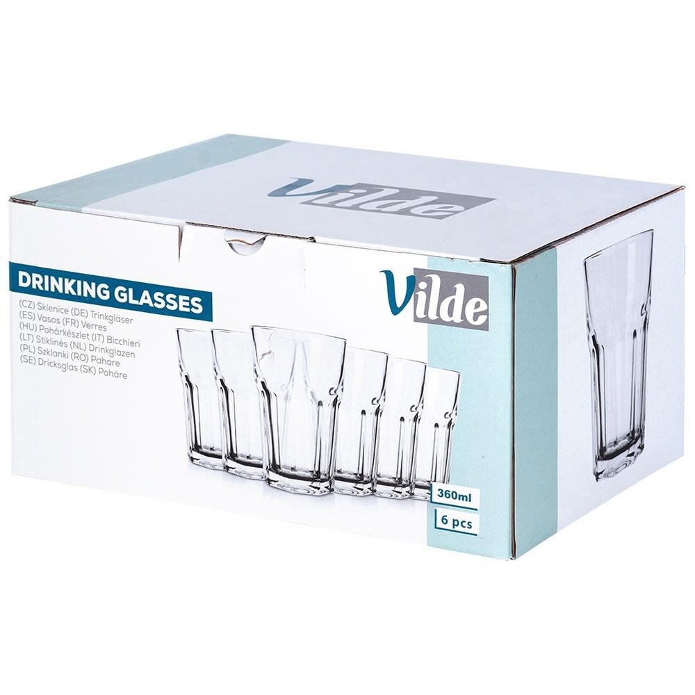 Glasses 360 ml 6 pcs.