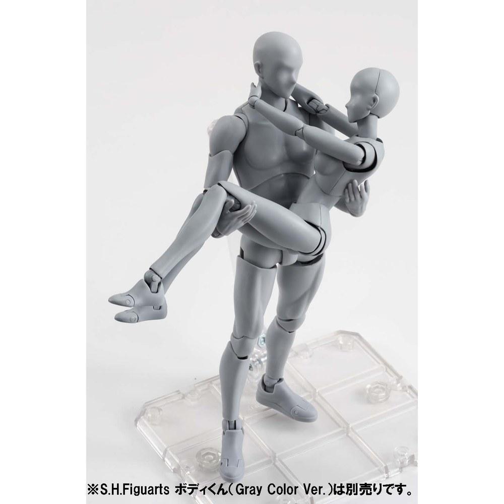 Tamashii Nations S.H. Figurearts Body-chan DX Set Gray Color Ver. Movable Figure 135mm ABS PVC
