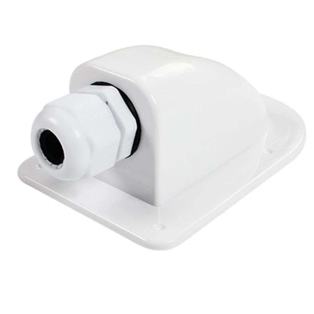 Solar Cable Guide Junction Box with 2 56mm Capacity for Weatherproof Photovoltaic Systems On For Motorhomes and RVs