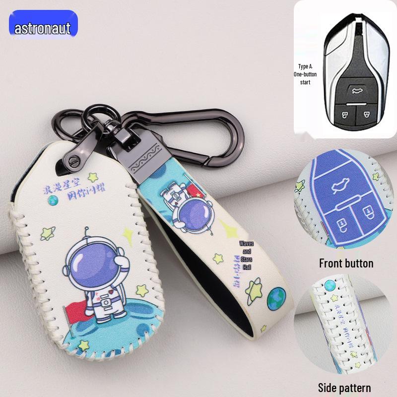 

Hanteng X7 X5 X7s Key Case - High-End Cartoon Full-Coverage Shell, 2.0/1.5T Models Standard