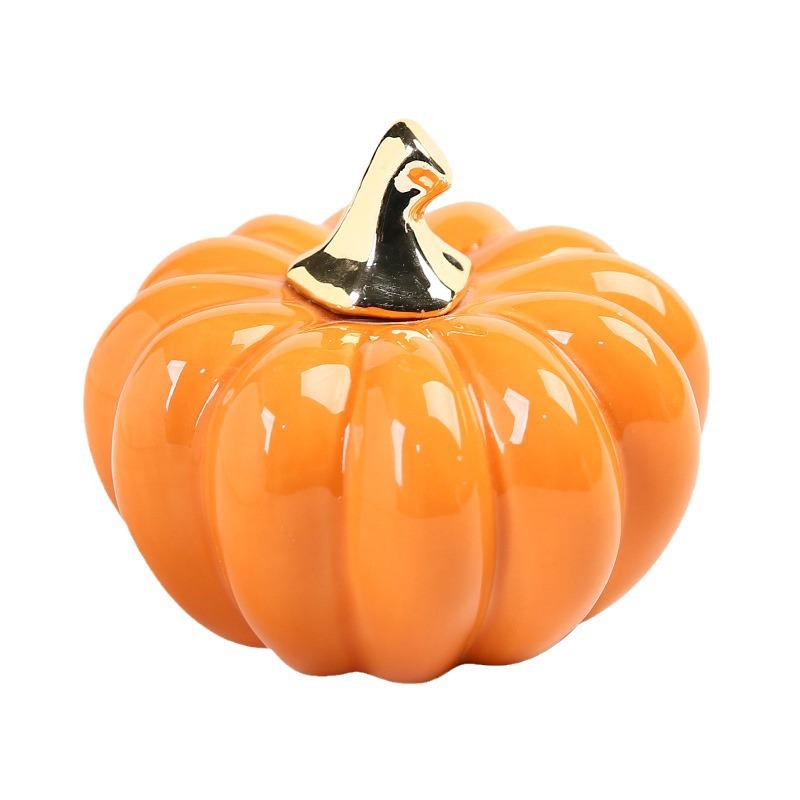 Creative Ceramic Pumpkin Ornament for Kids’ Rooms, Blessings, Weddings, and Home Decor