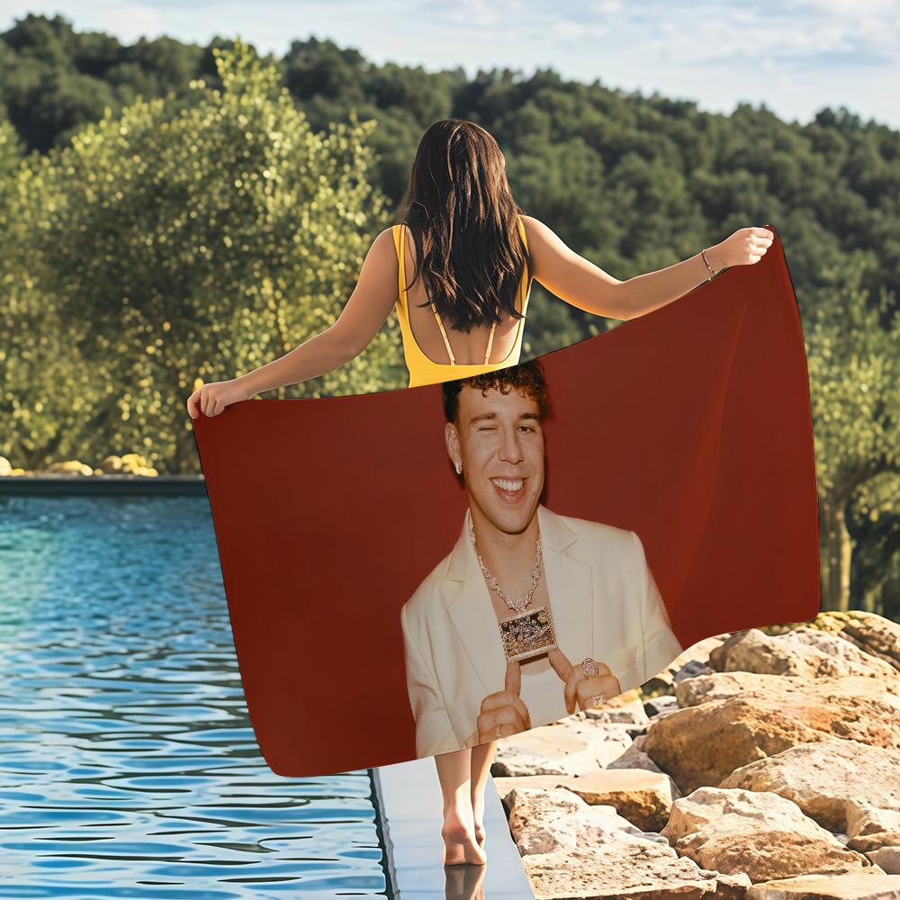 

Singer Q-Quevedo Bath Towel Quick Drying Beach Towels Are Suitable For Swimming Pools Camping Yoga And The Gym W30*H60(CM)